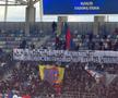 La meciul cu FC Argeș, din prima rundă a play-off-ului din Liga 2, suporterii celor de la Steaua au demarat un nou protest pentru situația în care se află clubul din Ghencea.