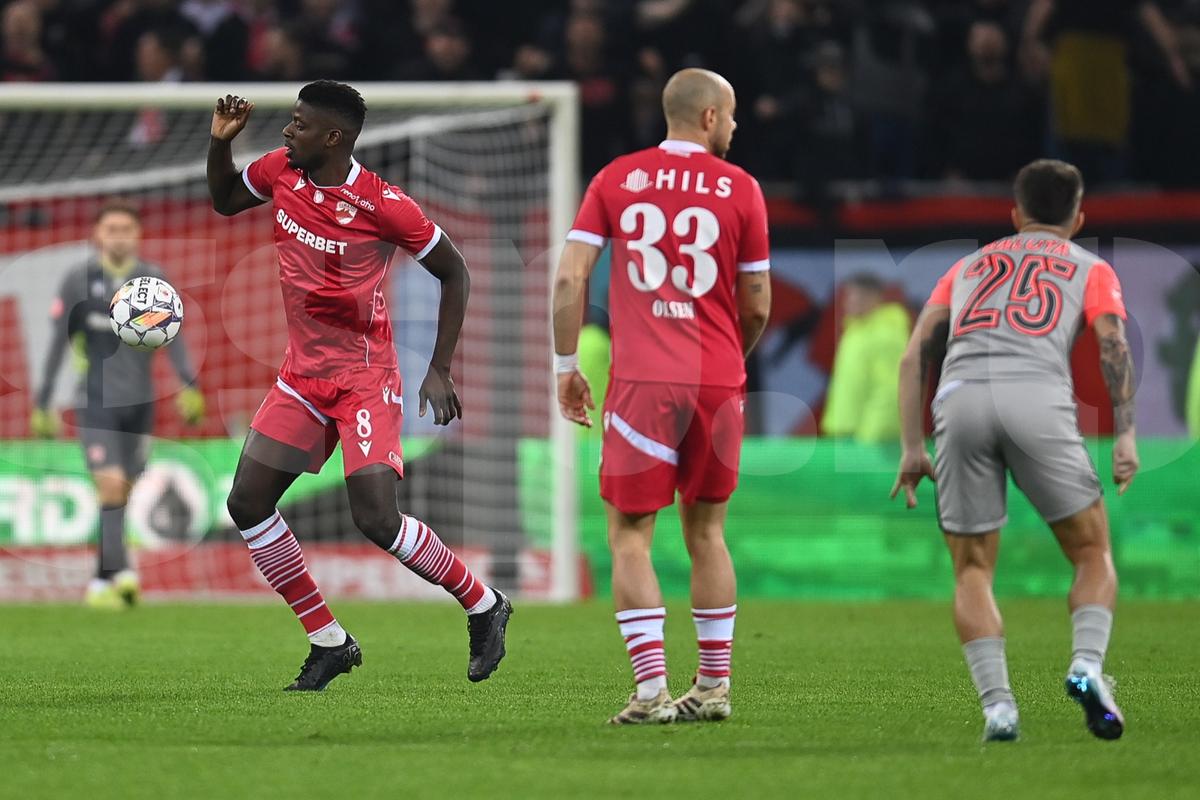 Baba Alhassan a avut un mesaj special după golul superb marcat în Dinamo - FCSB