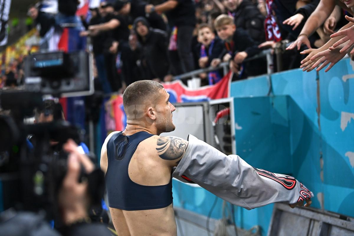 Imagini spectaculoase de la finalul derby-ului Dinamo - FCSB