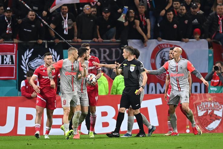 Superliga – play-off: FCSB câştigă derby de România, 2-1 cu Dinamo. FOTO: Eduard Vînătoru (GSP.RO)