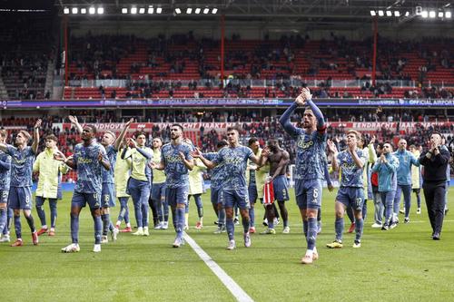 Ajax a câștigat în deplasare cu PSV, scor 2-0, în etapa a 27-a din Eredivisie, și e tot mai aproape de titlu/ FOTO Imago Images