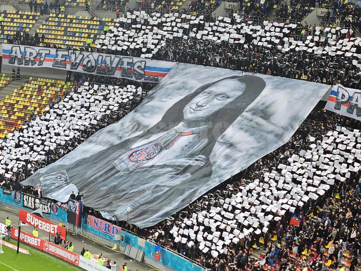 Scenografiile de la Dinamo - FCSB