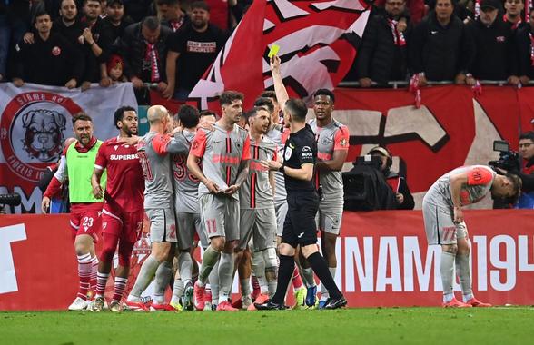 David Miculescu a explicat gestul care a inflamat derby-ul Dinamo - FCSB: „Arbitrul a interpretat altceva!”
