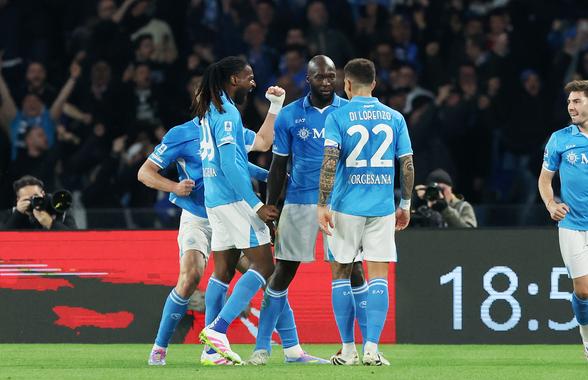 Napoli - AC Milan 2-1 » Victorie importantă obținută de elevii lui Antonio Conte, care rămân aproape de liderul Inter