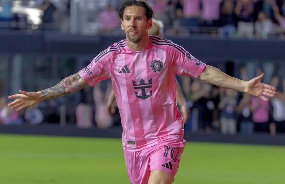 Messi a intrat pe teren și a marcat la două minute pentru Inter Miami » Cui a dedicat reușita