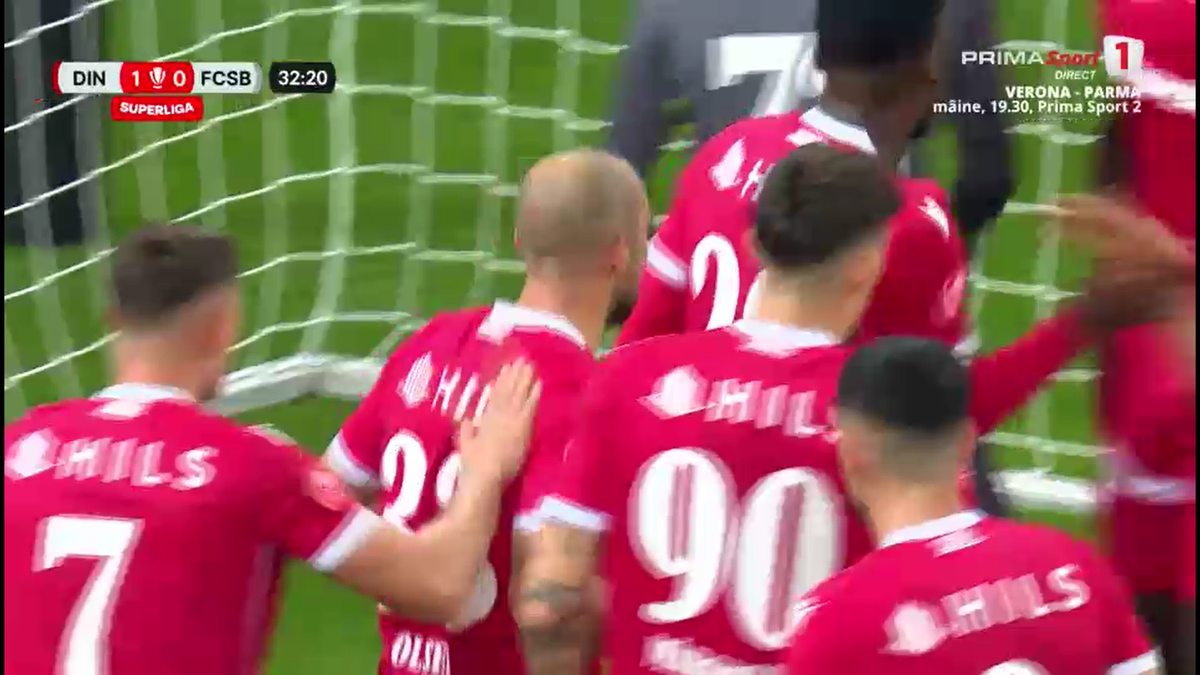 Fază controversată în derby-ul Dinamo - FCSB » Adrian Porumboiu și Marius Avram s-au pus de acord!