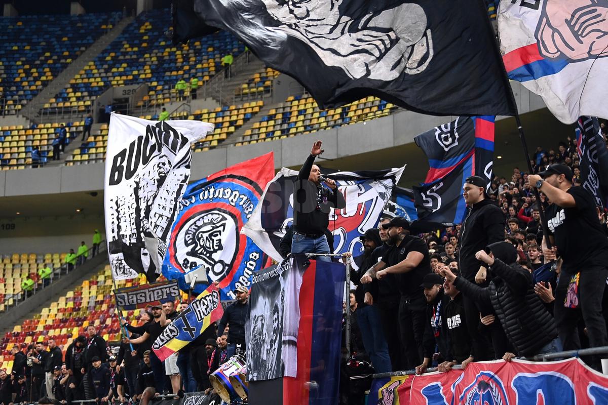Imagini spectaculoase de la finalul derby-ului Dinamo - FCSB