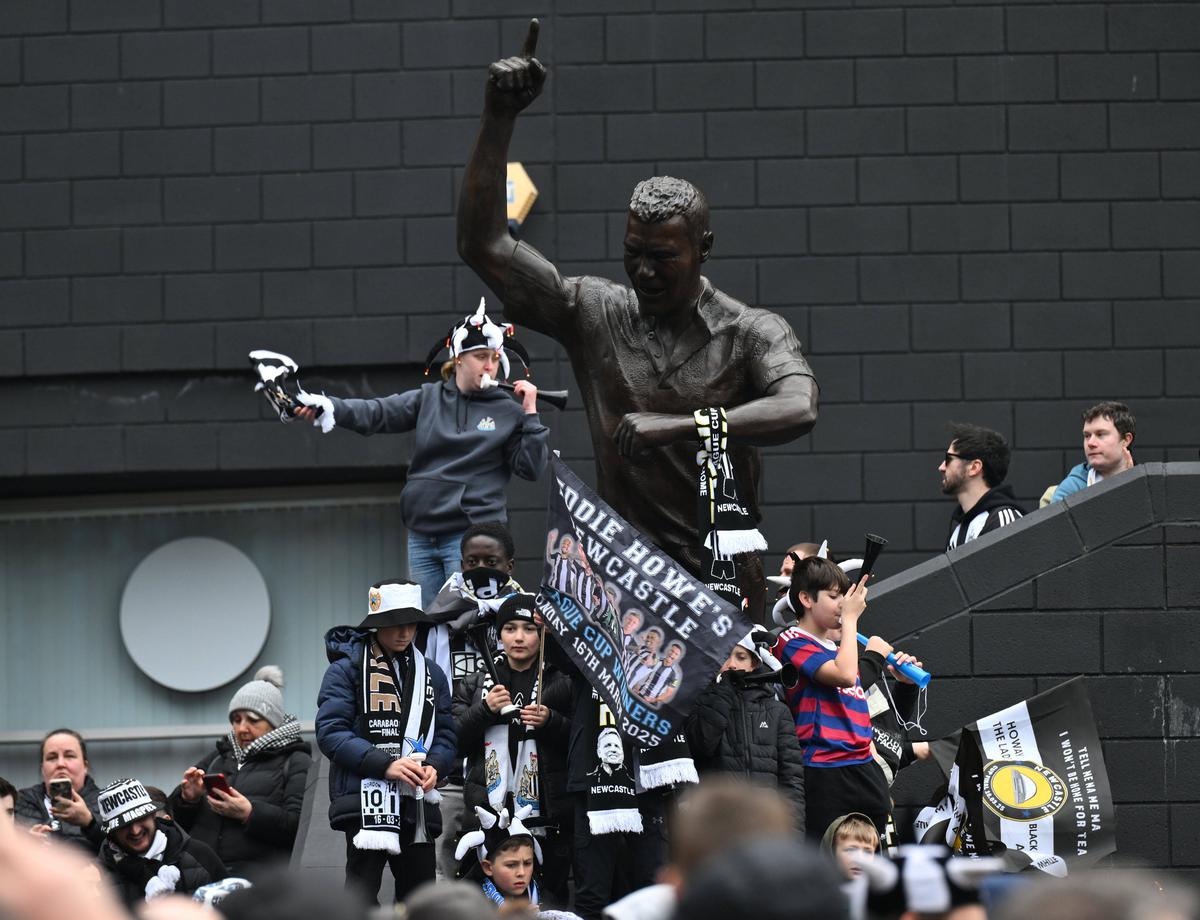 Suporterii lui Newcastle au sărbătorit triumful din Cupa Ligii Angliei