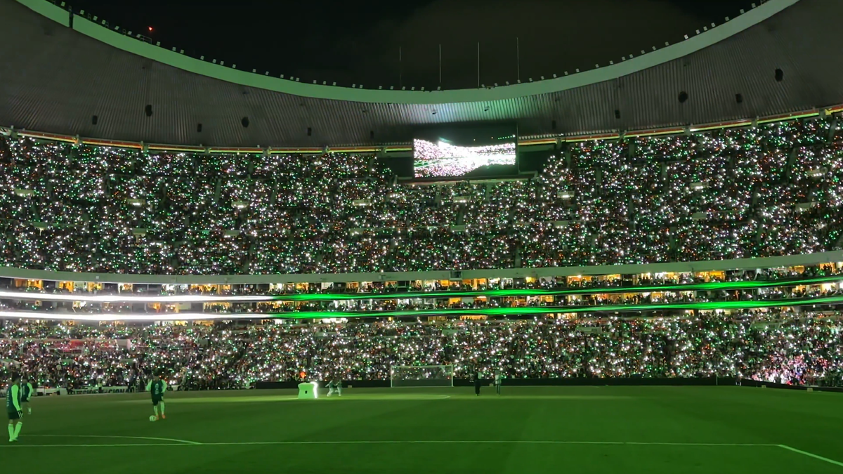 Au inaugurat „noul Azteca” » Imagini ca în jocurile video cu stadionul de la Cupa Mondială 2026