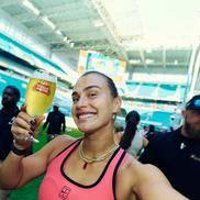 Sabalenka, sărbătoare la Miami