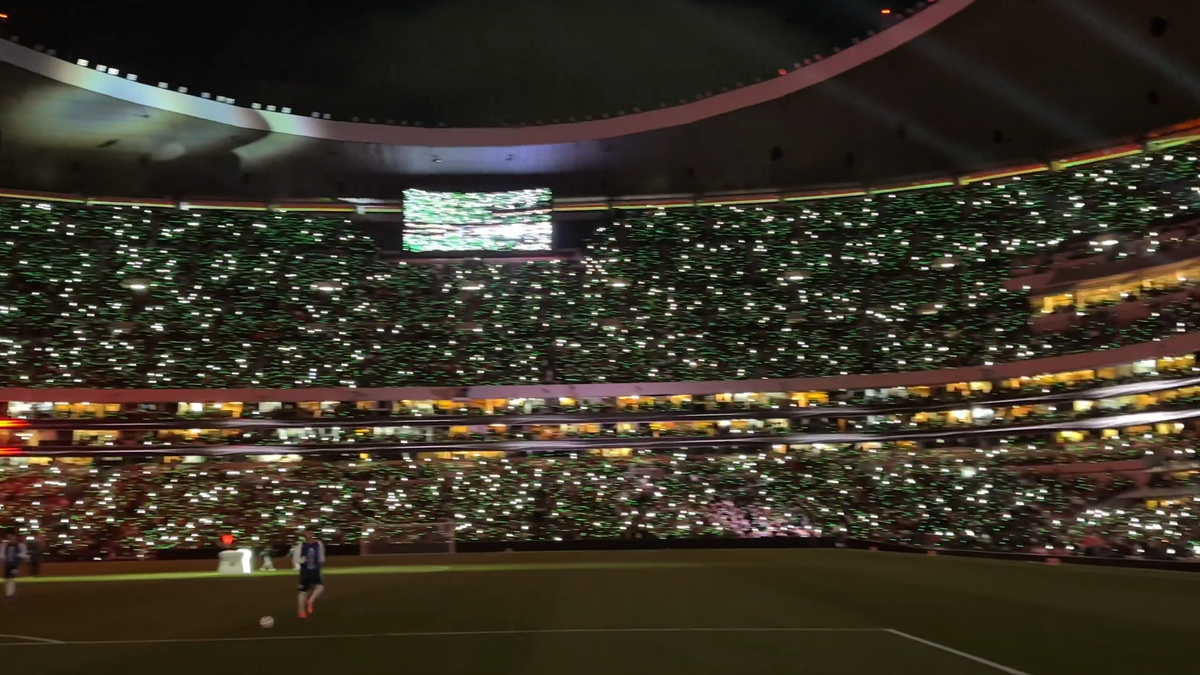 Au inaugurat „noul Azteca” » Imagini ca în jocurile video cu stadionul de la Cupa Mondială 2026