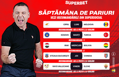 Săptămâna de pariuri a început în SuperSocial
