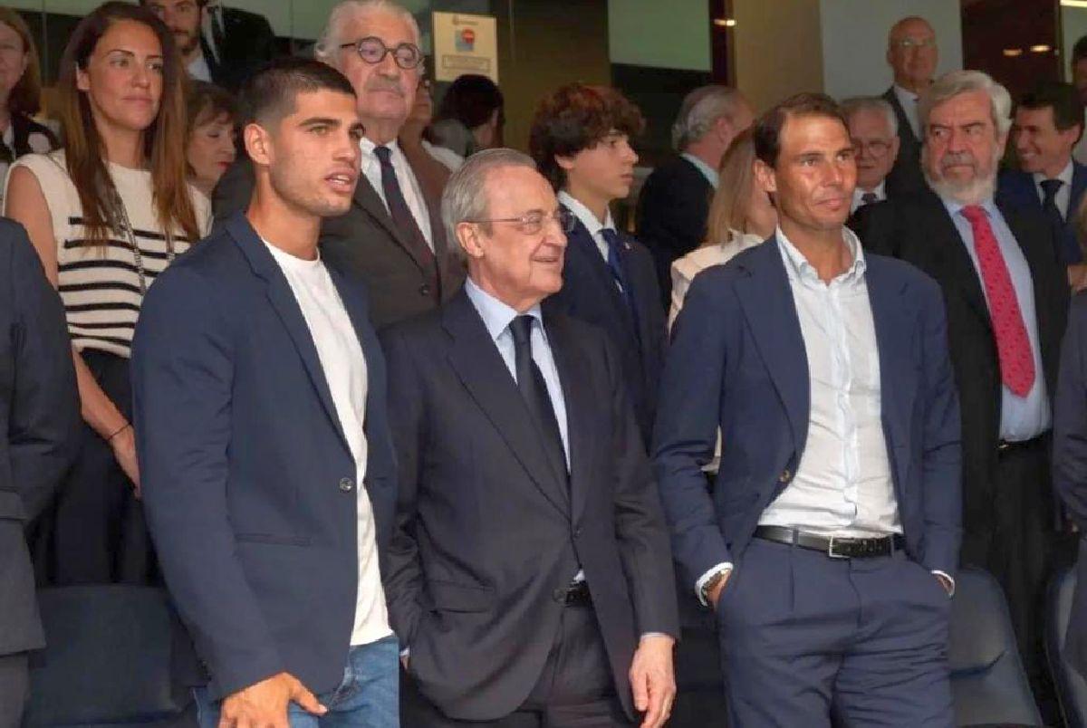 Regii Spaniei » Rafael Nadal a făcut spectacol pe „Bernabeu”, în ziua în care Real Madrid a câștigat titlul în La Liga