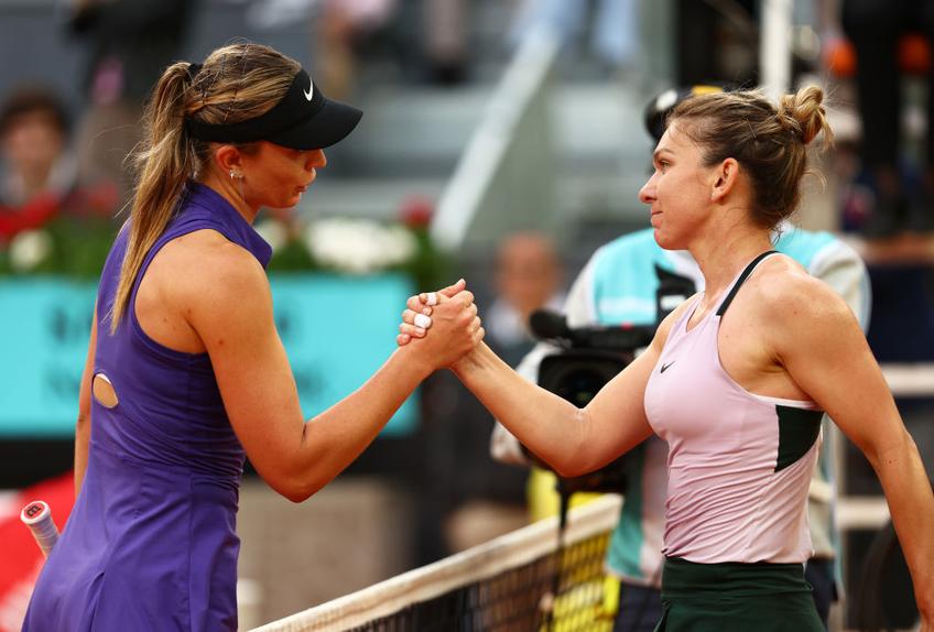 Simona Halep (30 de ani, 21 WTA) a învins-o pe Paula Badosa (24 de ani, 2 WTA), scor 6-3, 6-1, și s-a calificat în optimile de finală ale Mastersului de la Madrid. Sportiva din Spania a recunoscut superioritatea româncei.