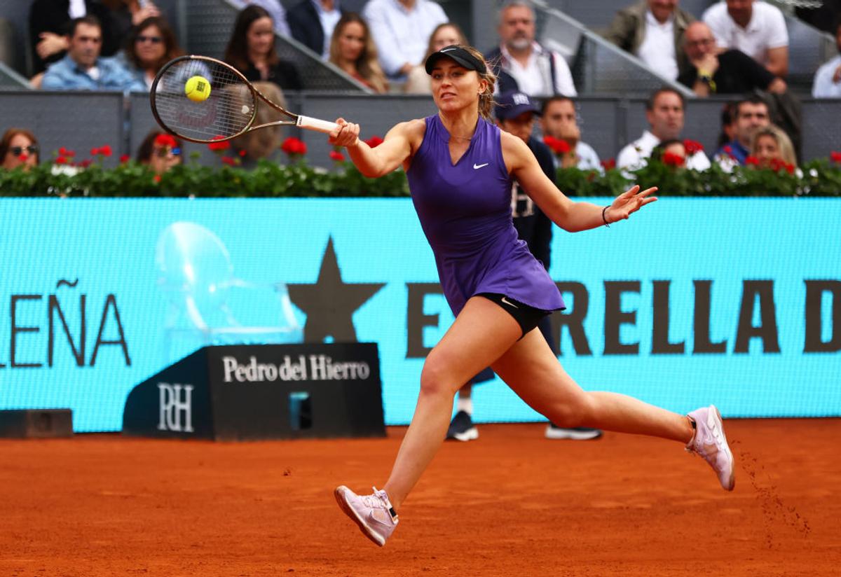 Simona Halep - Paula Badosa, Madrid 2020 / FOTO: GettyImages