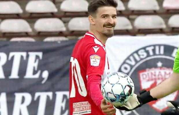 Vlad Morar „a cedat” un gol după Dinamo - Clinceni: „Nu e hattrick”