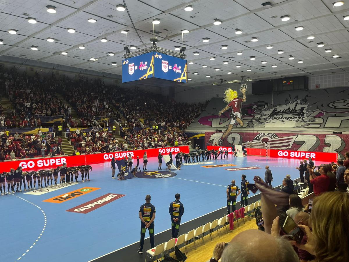 Rapid - Vipers, meciul tur din sferturile Ligii Campionilor la handbal feminin