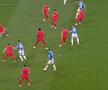 Penalty Cristea în CSU Craiova - FCSB / FOTO: Capturi TV @Digi Sport 1