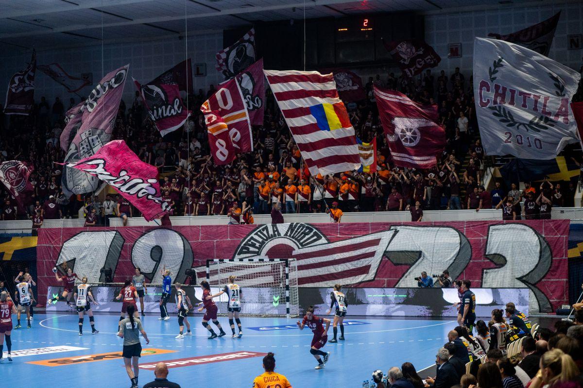 Rapid - Vipers, meciul tur din sferturile Ligii Campionilor la handbal feminin