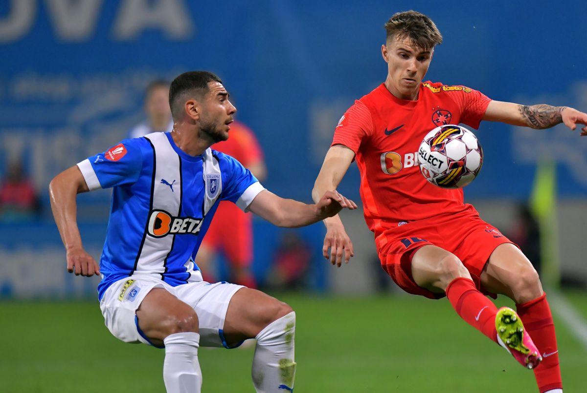 Universitatea Craiova - FCSB 1-2. Unul briliant, celălalt penibil! » Târnovanu și Ivan o aduc pe FCSB la 3 puncte de lider. Clasamentul actualizat