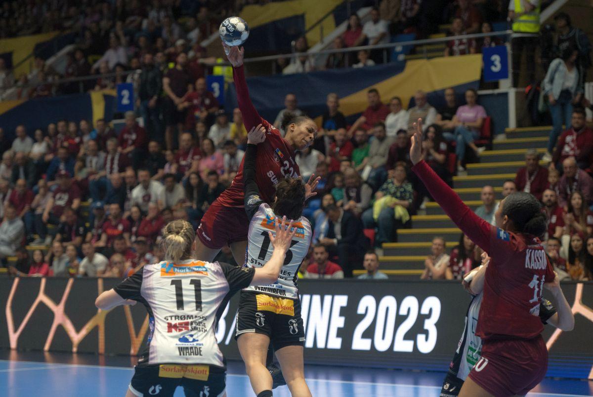 Rapid - Vipers, meciul tur din sferturile Ligii Campionilor la handbal feminin