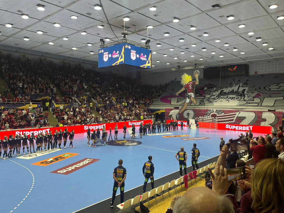 Rapid - Vipers, meciul tur din sferturile Ligii Campionilor la handbal feminin
