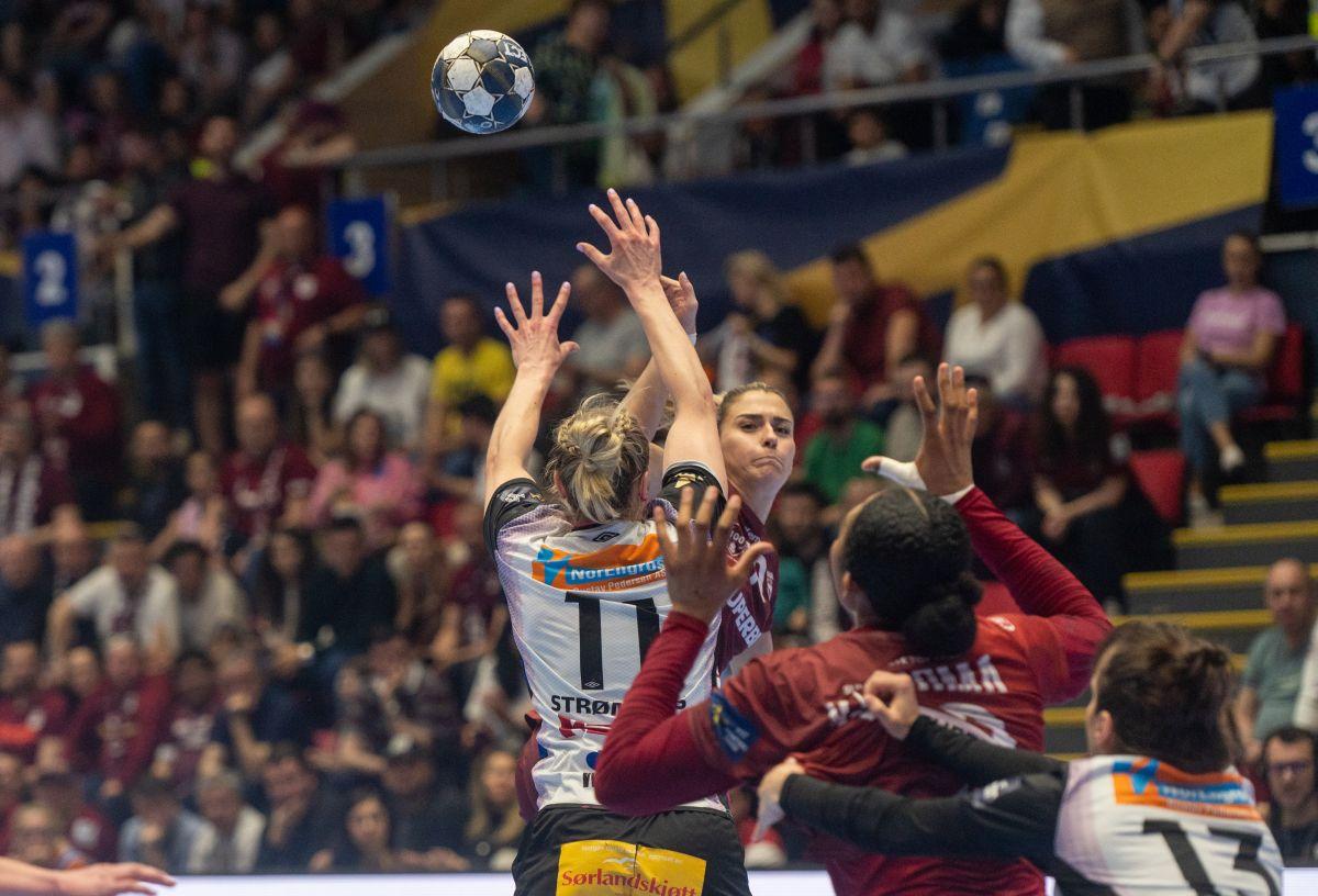 Rapid - Vipers, meciul tur din sferturile Ligii Campionilor la handbal feminin