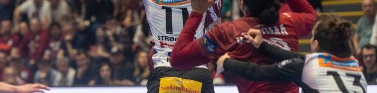 Estavana Polman în Rapid - Vipers, meciul tur din sferturile Ligii Campionilor la handbal feminin (foto: Raed Krishan/GSP)