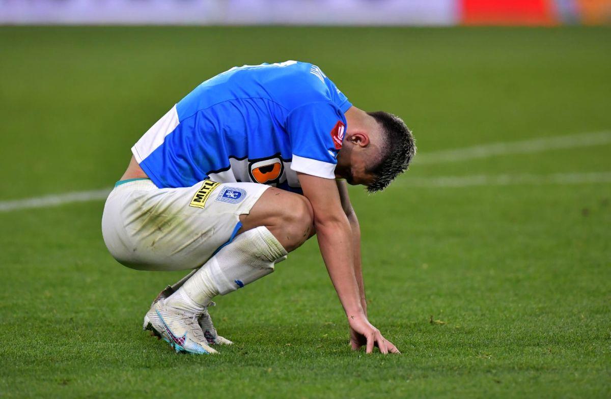Imagini surprinse imediat după fluierul final: primul om de pe banca FCSB-ului care a mers la Andrei Ivan