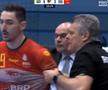 Țărâță, eliminat în Ucraina - România la handbal masculin / FOTO: Capturi @Pro Arena