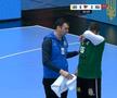 Țărâță, eliminat în Ucraina - România la handbal masculin / FOTO: Capturi @Pro Arena