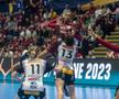 Orlane Kanor în Rapid - Vipers, meciul tur din sferturile Ligii Campionilor la handbal feminin (foto: Raed Krishan/GSP)