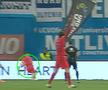 Penalty Cristea în CSU Craiova - FCSB / FOTO: Capturi TV @Digi Sport 1