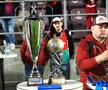 Promovate matematic în Liga 2, jucătoarele celor de la Rapid au fost premiate FOTO Ionuț Iordache (GSP)