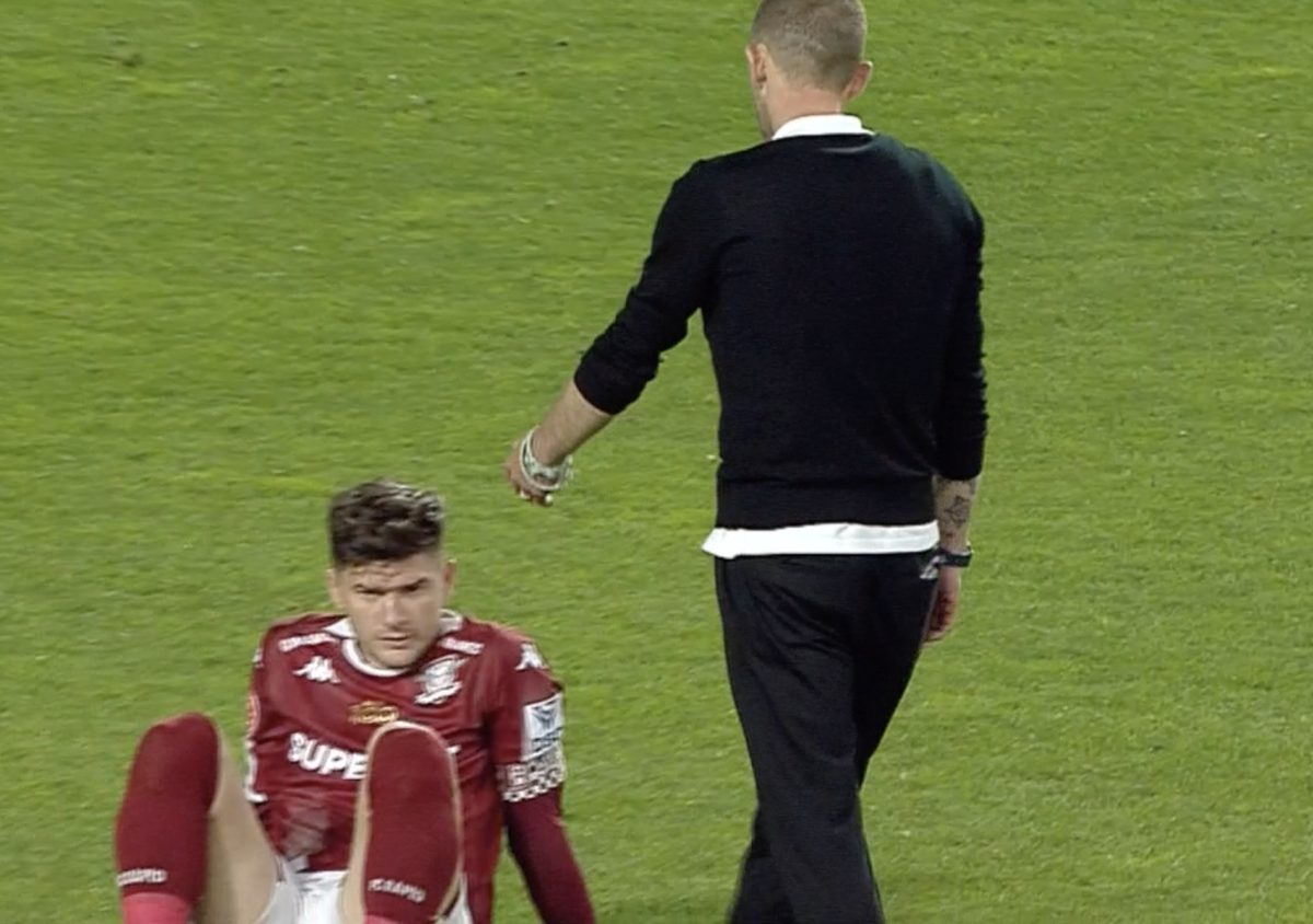 Cristi Săpunaru l-a ignorat pe Bogdan Lobonț după Rapid - CSU Craiova