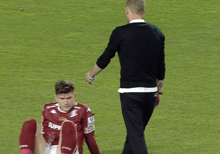 Cristi Săpunaru l-a ignorat pe Bogdan Lobonț după Rapid - CSU Craiova