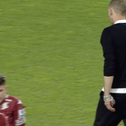 Cristi Săpunaru l-a ignorat pe Bogdan Lobonț după Rapid - CSU Craiova