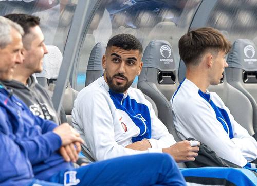 Aymen Barkok a fost doar rezervă la ultimul meci al Herthei cu Hannover din deplasare / Foto: Imago