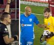 Ovidiu Hațegan a avut prezența de spirit de a evita un penalty în minutul 32 al meciului Rapid - Universitatea Craiova, la scorul de 0-1. O fază identică s-a petrecut în Liga Campionilor, la duelul Arsenal - Bayern Munchen.