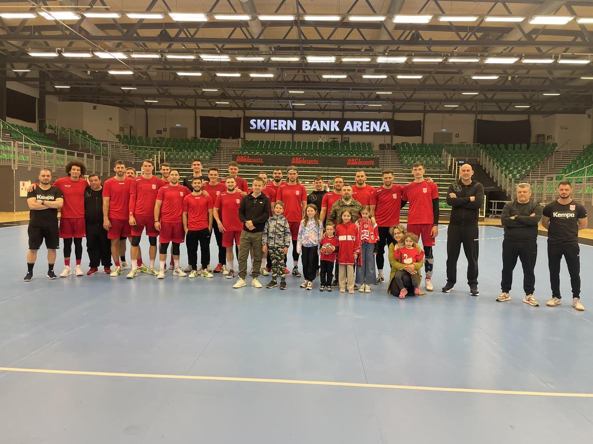 Skjern - Dinamo se joacă astăzi de la ora 19:45: returul din sferturile European League. Foto: Facebook/ CS Dinamo