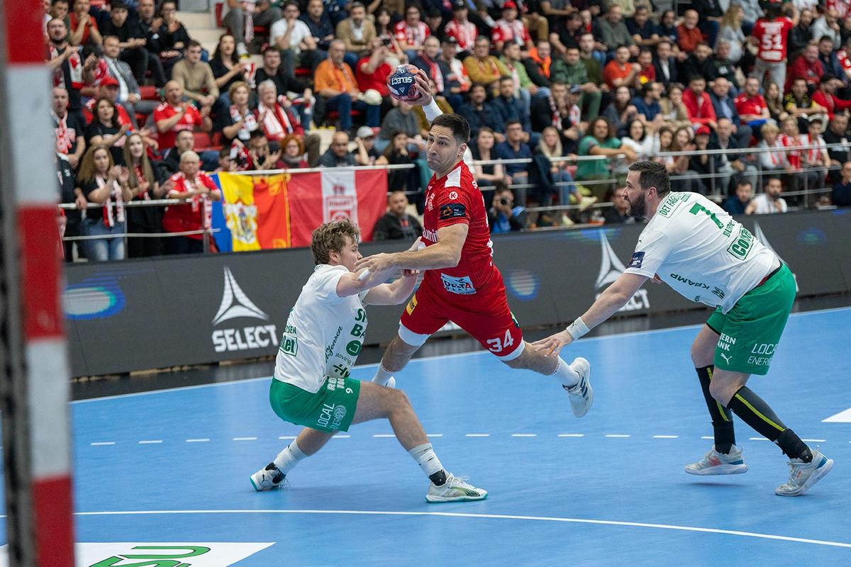 Skjern - Dinamo se joacă astăzi de la ora 19:45: returul din sferturile European League. Foto: Facebook/ CS Dinamo