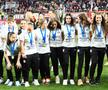 Promovate matematic în Liga 2, jucătoarele celor de la Rapid au fost premiate FOTO Ionuț Iordache (GSP)