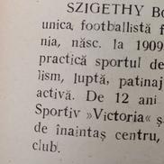 Așa a fost caracterizată Elisabeta Szigheti în „Sport Album 1932-1933”