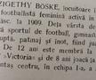 Așa a fost caracterizată Elisabeta Szigheti în „Sport Album 1932-1933”