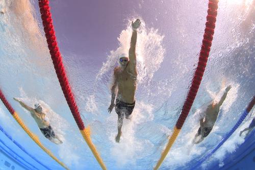 David Popovici în cursa de 200 m liber FOTO Imago Images