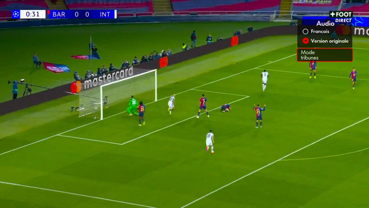 Gol Marcus Thuram Barcelona - Inter