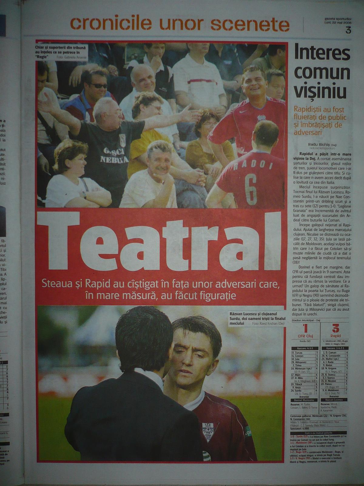 Reacții virulente, după ce Mirel Rădoi a relatat blatul de la CFR Cluj - Rapid: „Am pariat tot din casă” » Pancu i-a dat replica imediat + Iuliu Mureșan, glumă macabră