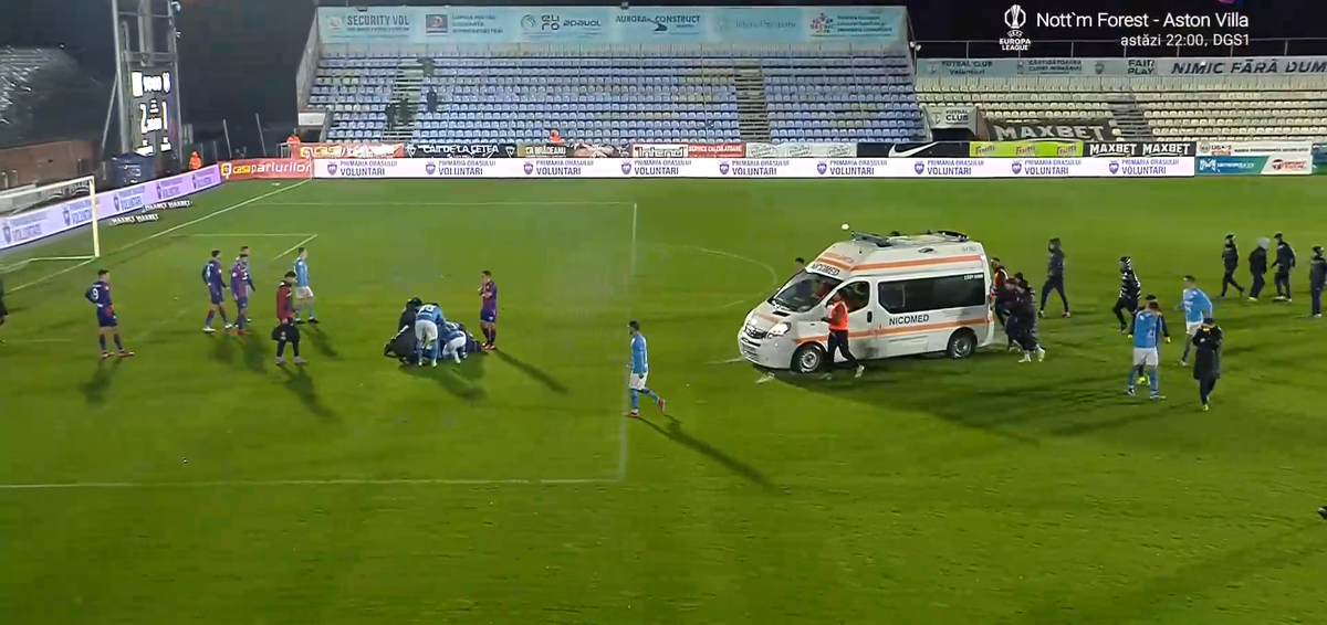 Dublă fractură! Accidentare teribilă la FC Voluntari - FC Bihor, meci oprit 9 minute » FCSB sare în ajutorul fotbalistului: „Îl așteptăm să vină la noi”