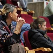 Andreea și Sergiu Hanca, prezenți la Cupa Liceelor / foto: Andrei Furnigă GSP