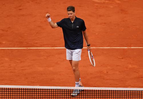Alexander Blockx la finalul partidei împotriva lui Casper Ruud  FOTO Guliver/GettyImages